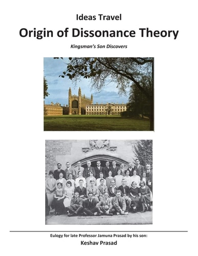 Ideas Travel - Origin of Dissonance Theory A Kingsman's Son Discovers
