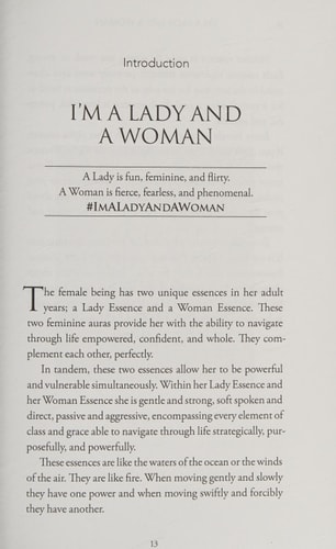 I'm A Lady And A Woman Embracing The Essence Of Your Femininity