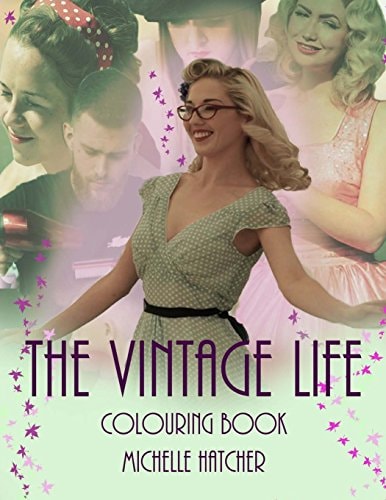 Vintage Life Colouring Book for Stylish Vintage Lovers