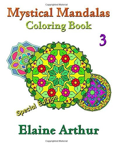 Mystical Mandalas Coloring Book No. 3 Special Edition