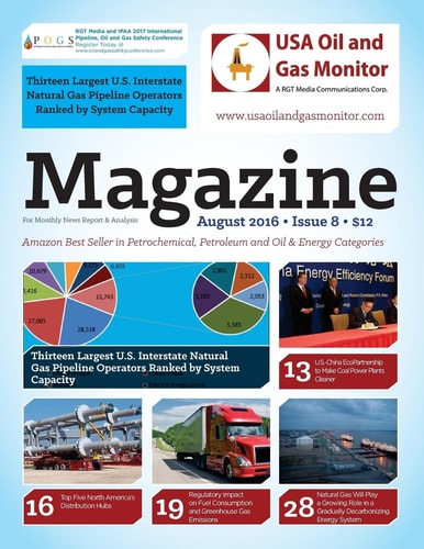 Thirteen Largest U. S. Interstate Natural Gas Pipeline Operators Ranked by System Top Five North America's Distribution Hubs