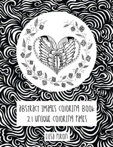 Abstract Images Coloring Book 21 Unique Coloring Pages