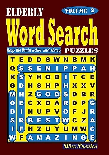 Elderly Word Search Puzzles, Vol. 2