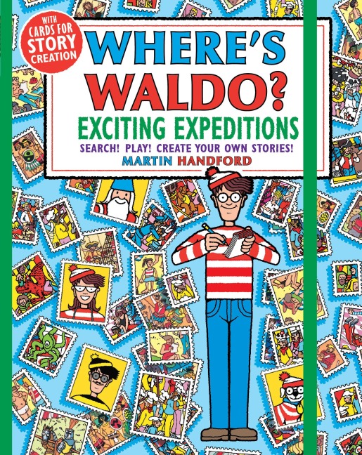 Wheres Waldo? Exciting Expeditions: Play! Search! Create Your Own Stories! (a Compact, Travel-Size Hidden Object Activity Book with Puzzles and Prompts for Vacation Journaling)