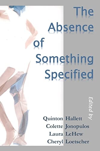 The Absence of Something Specified
