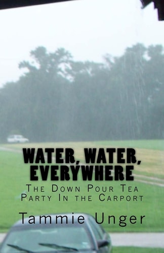 Water, Water, Everywhere The Down Pour Tea Party In the Carport