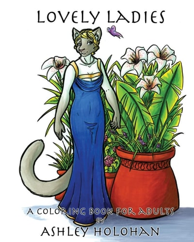 Lovely Ladies A Coloring Book for Adults