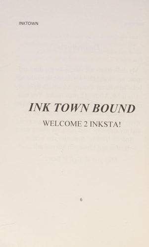 Ink Town Bound Welcome to Inksta