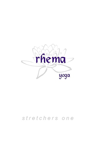 Rhema Yoga Stretchers, Book 1