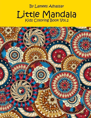 Little Mandala Kids Coloring Book Vol. 2