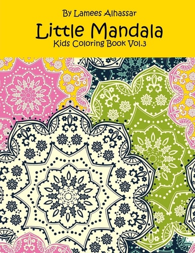 Little Mandala Kids Coloring Book Vol. 3