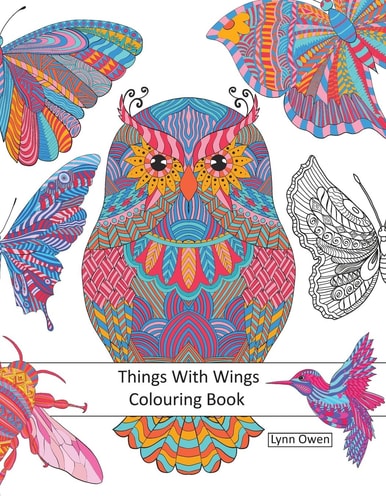Things With Wings Colouring Book