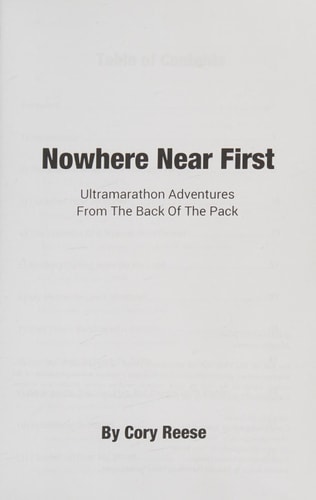 Nowhere Near First Ultramarathon Adventures From The Back Of The Pack