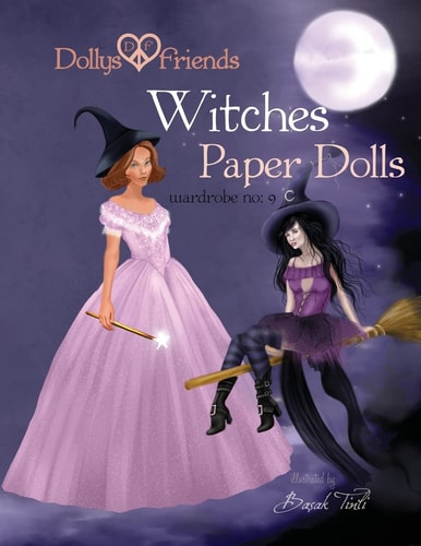 Dollys and Friends, Witches Paper Dolls, Wardrobe No 9