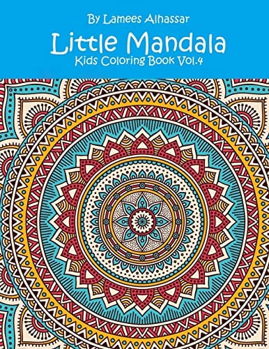 Little Mandala Kids Coloring Book Vol. 4