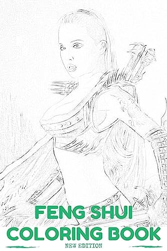 NEW Feng Shui Adult Coloring Book Relaxation, Calm and Zen Garden Antistress Inspired Adult Coloring Book
