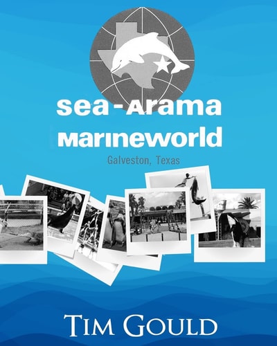 Sea-Arama Marineworld Galveston, Texas In Black and White