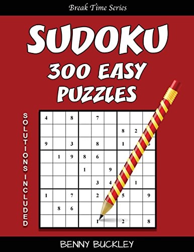 Sudoku 300 Easy Puzzles. Solutions Included A Break Time Series Book