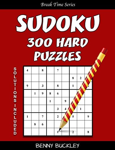 Sudoku 300 Hard Puzzles. Solutions Included A Break Time Series Book
