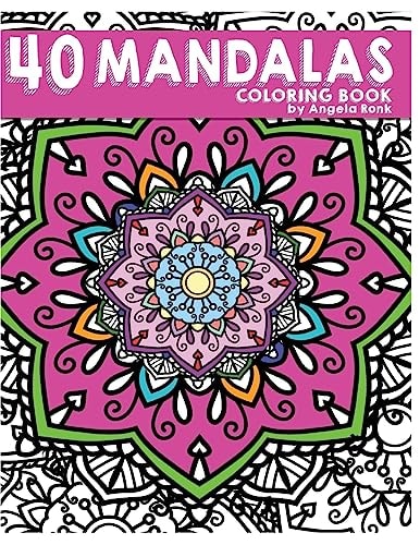 40 Mandalas Coloring Book