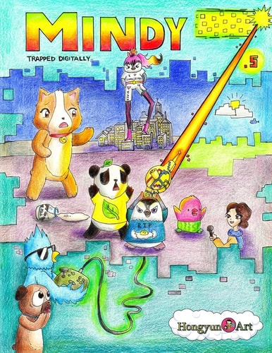 Mindy: Trapped Digitally New Saga Comic Book 1. 1