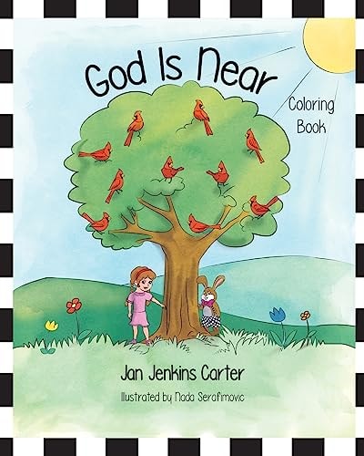 God Is Near Coloring Book