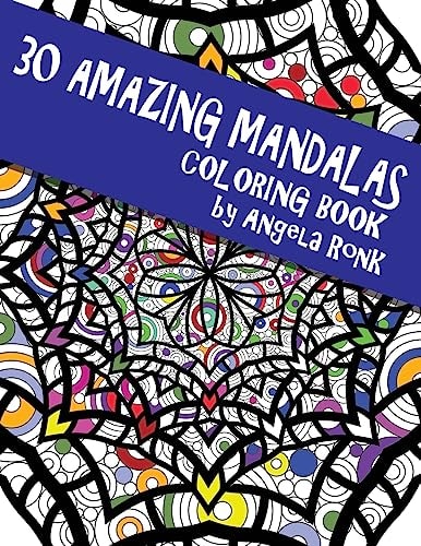 30 Amazing Mandalas Coloring Book