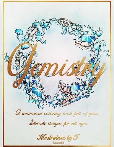 Gemistry A Whimsical Coloring Book Full of Gems