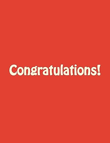 Congratulations!