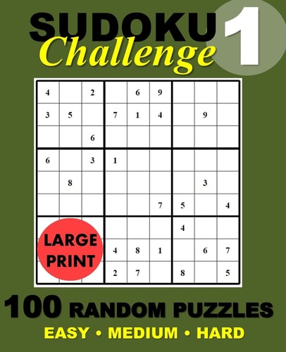 Suduko Challenge #1 100 Random Suduko Puzzles