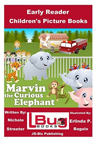 Marvin the Curious Elephant - Early Reader - Children's Picture Books