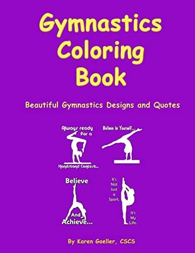 Gymnastics Coloring Book