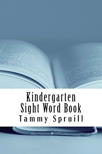 Kindergarten Sight Word Book Treasure Book Learning Series