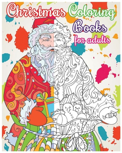 Christmas Coloring Books For Adults Christmas Designs For Relaxation (+100 Pages)