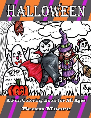 Halloween A Calming Coloring Book for All Ages