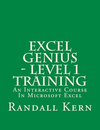 Excel Genius - Level 1 Training An Interactive Course In Excel