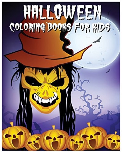 Halloween Coloring Books For Kids A Super Cute Holiday Coloring Book