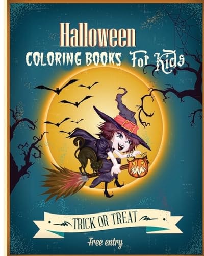 Halloween Coloring Books For Kids