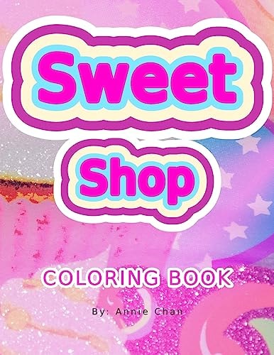 Sweet Shop Coloring Book