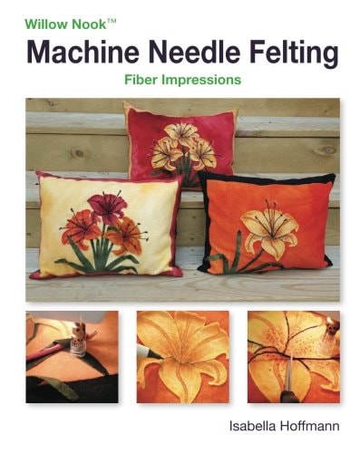 Machine Needle Felting Fiber Impressions
