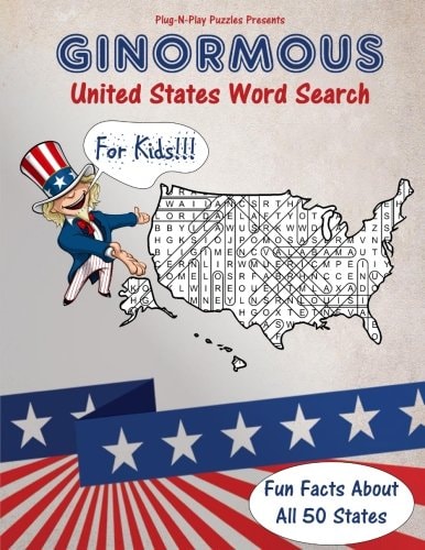 Ginormous United States Word Search