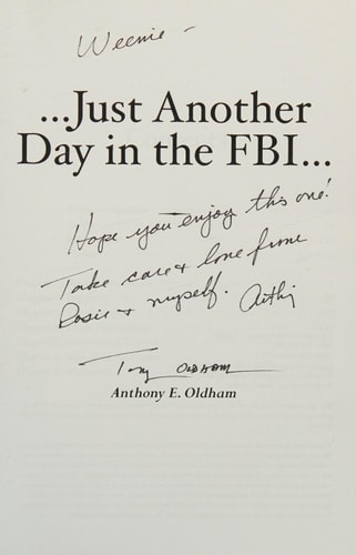 ... Just Another Day in the FBI...