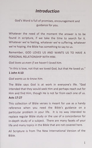 Whatever You Need God Has Already Provided It's in His Word