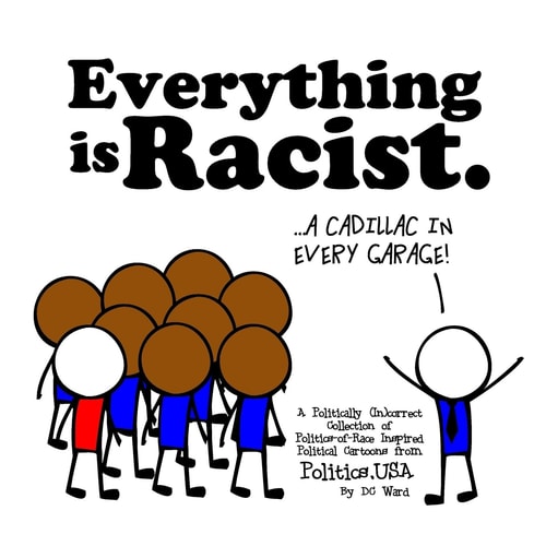 Everything Is Racist A Politically Incorrect Collection of Politics-Of-Race Inspired Political Cartoons from Politics, USA