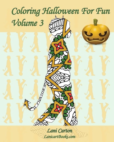 Coloring Halloween for Fun - Volume 3 25 Halloween Children Costumes Silhouettes to Color
