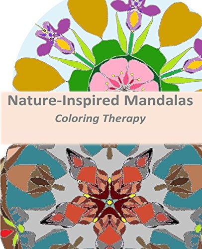 Nature-Inspired Mandalas Coloring Therapy
