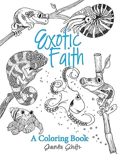 Exotic Faith A Coloring Book