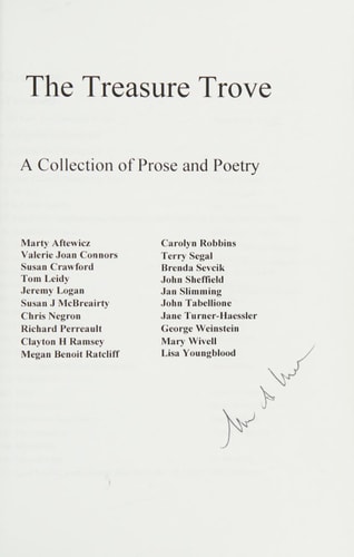 The Treasure Trove A Collection of Prose and Poetry