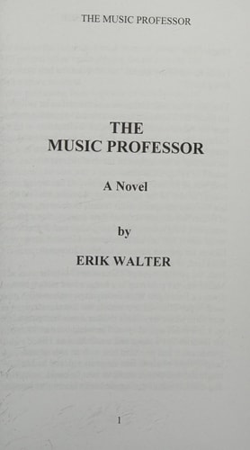 The Music Professor A Novel