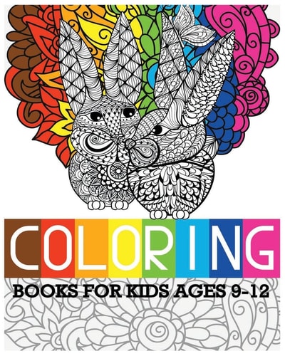 Coloring Books For Kids Ages 9-12 Easter Designs For Relaxation